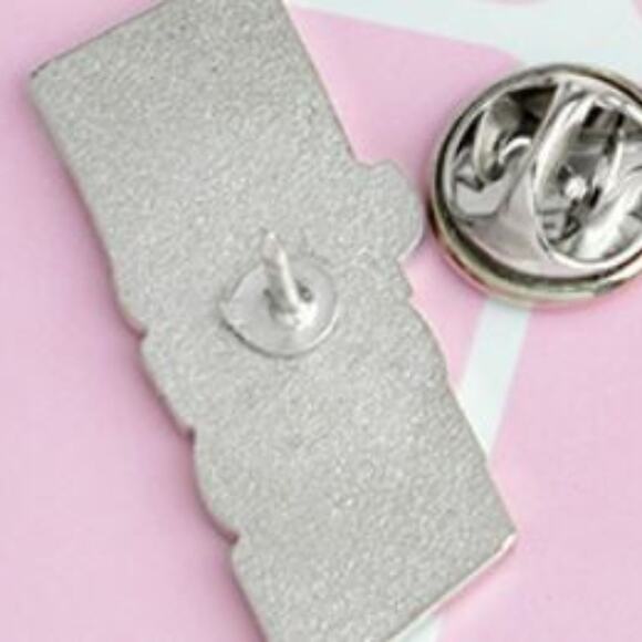 Black Witch Pin Brooch - Picture 2 of 3